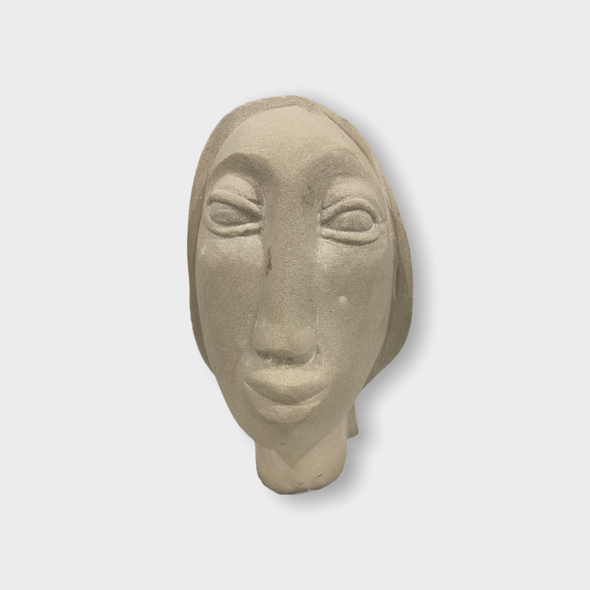 Stone head sculpture by Rizimu Chiwawa Zimbabwe (3104)