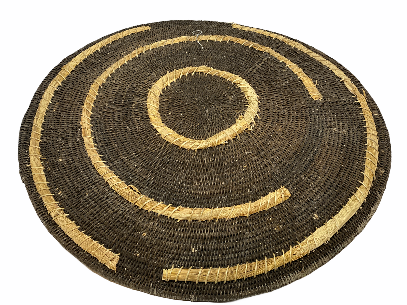 Vintage Makenge Basket - Zambia