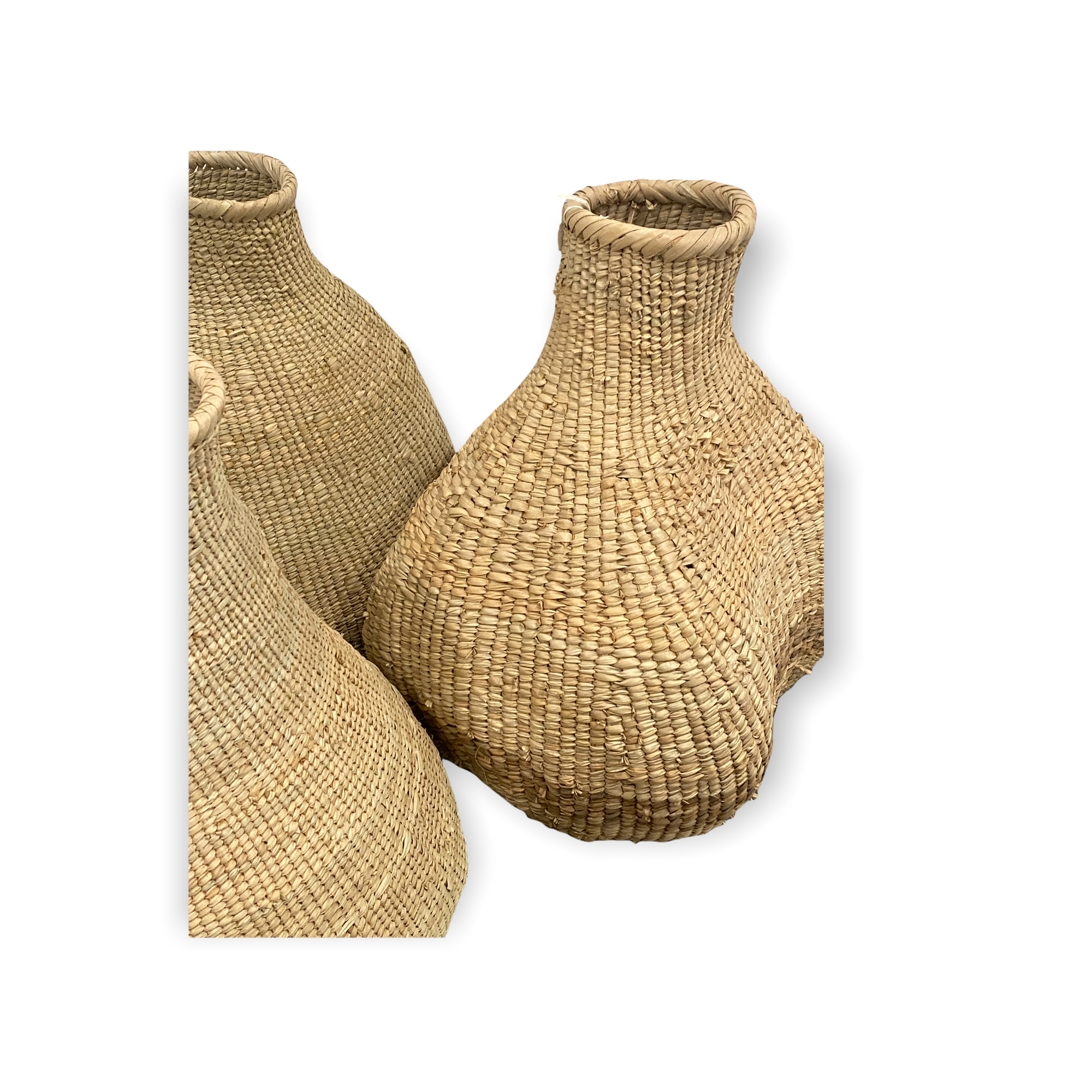 Garlic Gourd woven basket - Zimbabwe