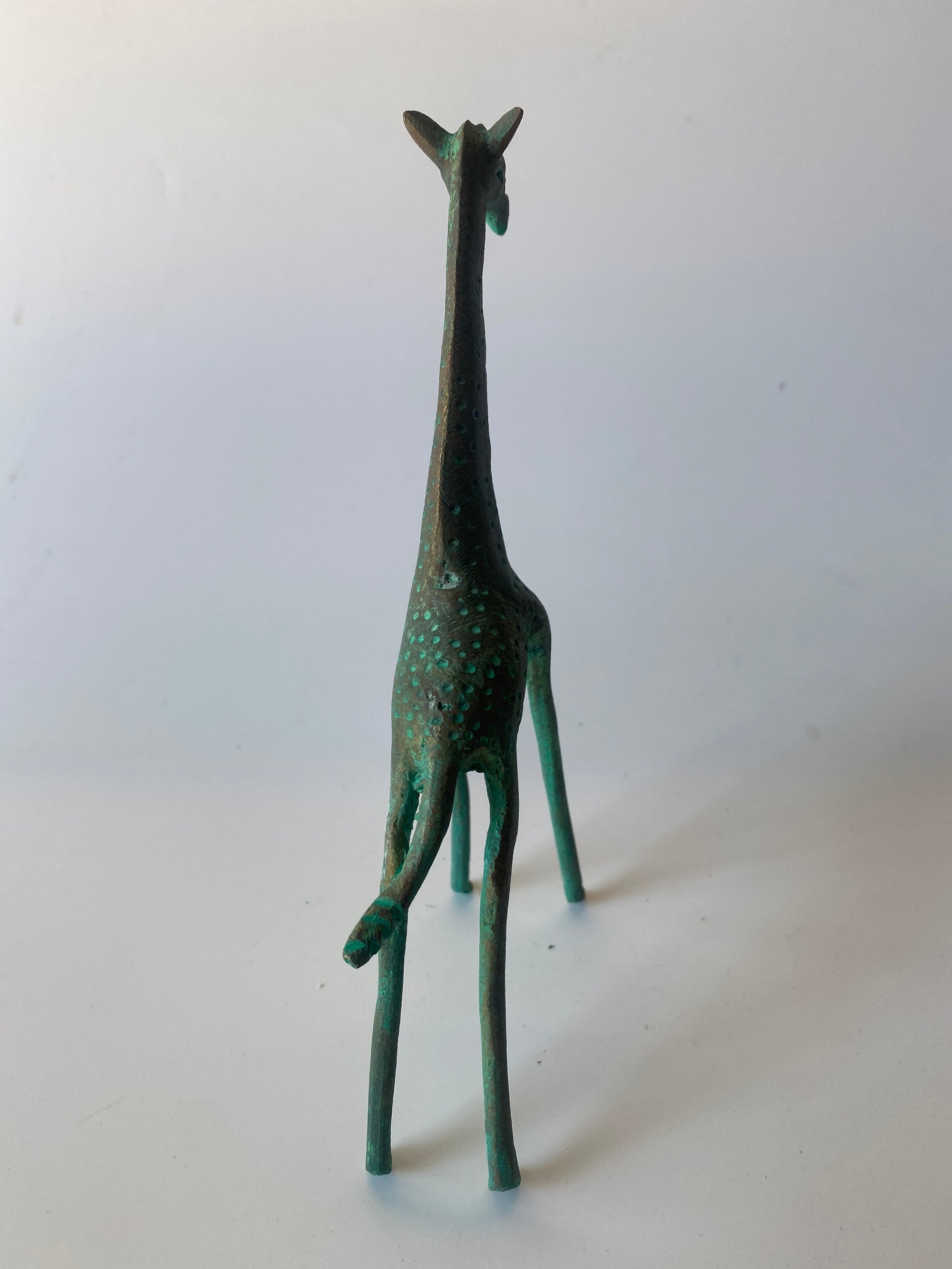 Tuareg Brass animals - Giraffe (05)