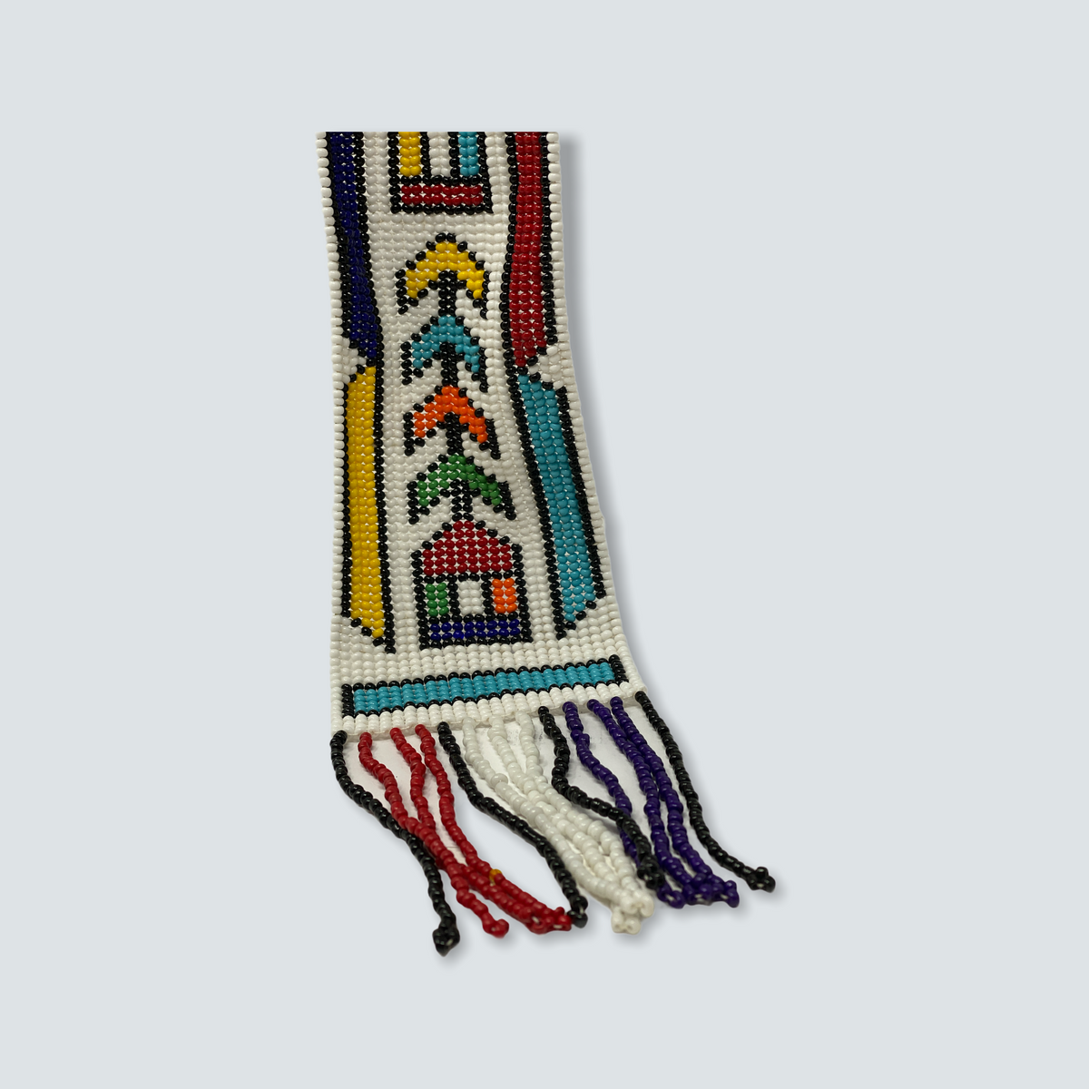Ndebele beaded necklace — detail of the beadwork