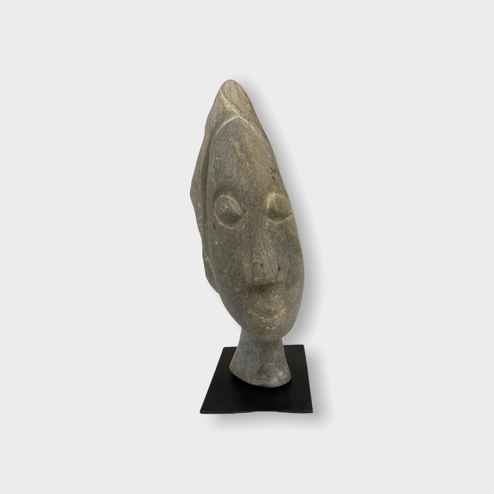 Stone head sculpture by Rizimu Chiwawa Zimbabwe (3110)