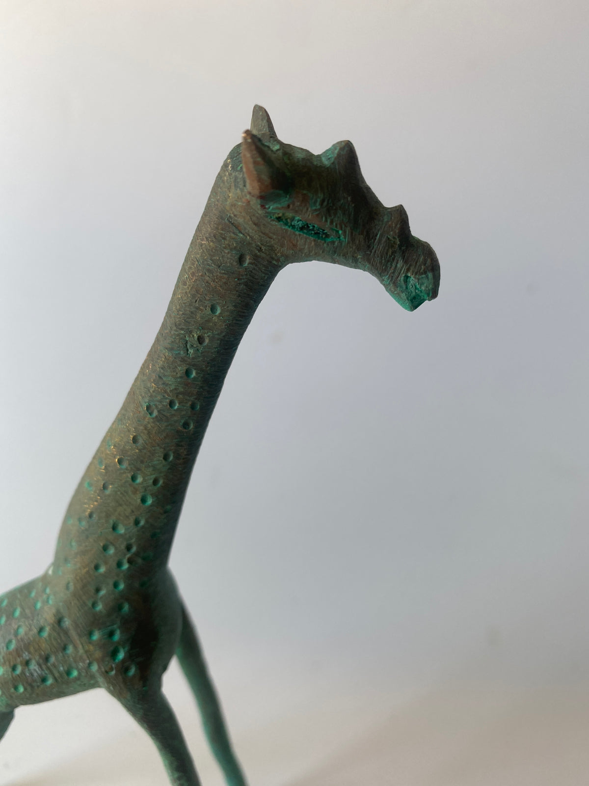 Tuareg Brass animals - Giraffe (05)