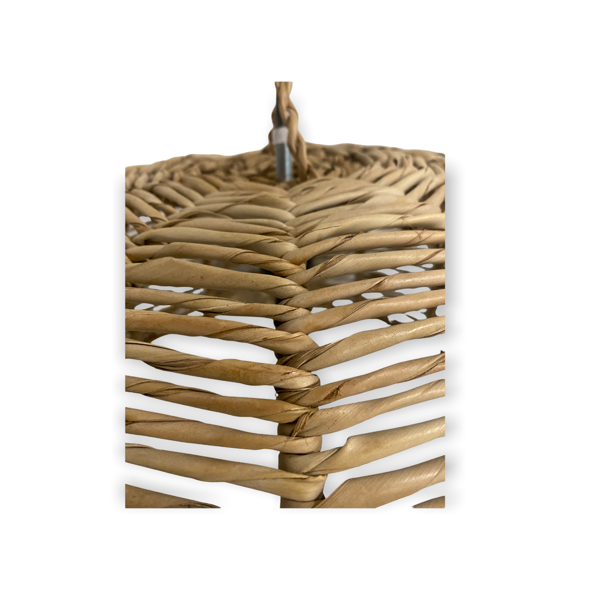 Palm leaf lamp shade- Mozambique handmade (M)