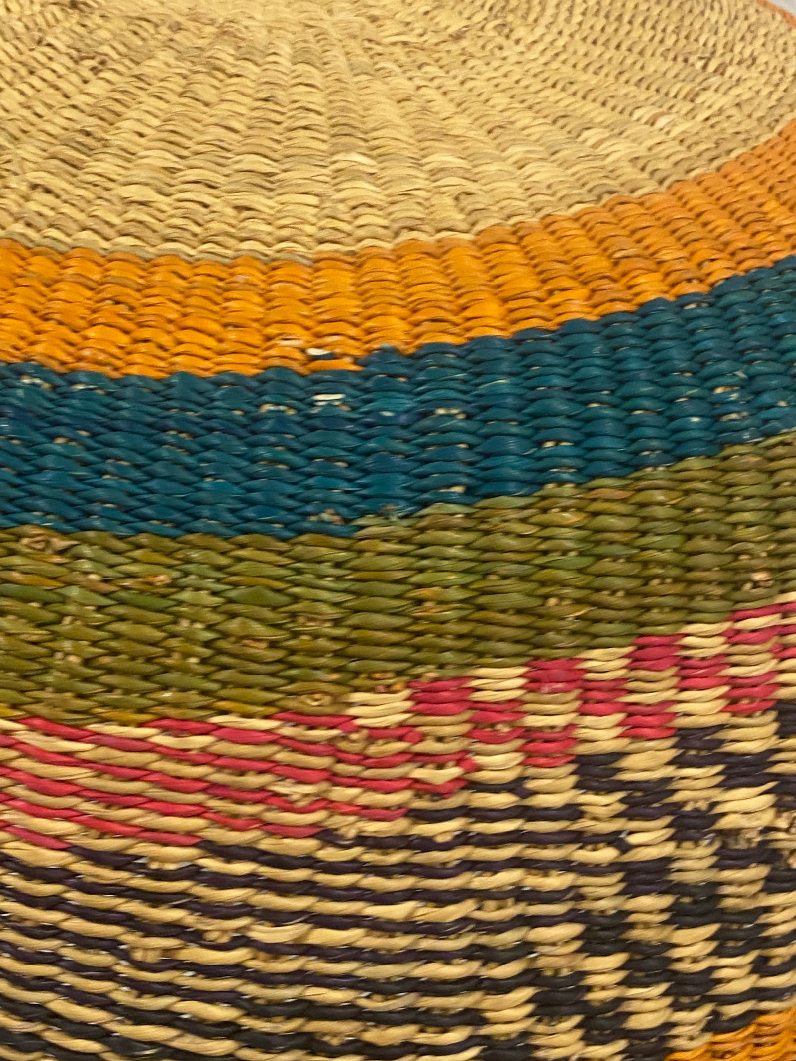 Hand Woven Basket Light - (123.3)