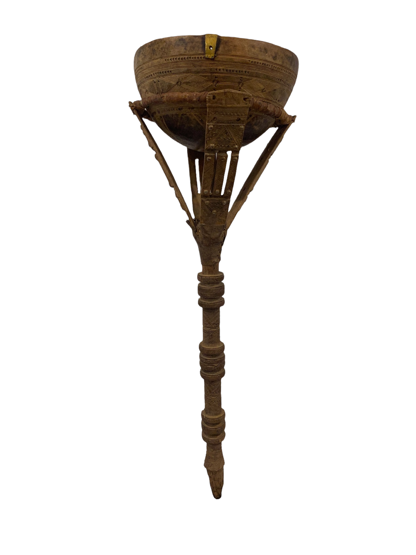 Vintage Tuareg Bowl Stand - (27.2)