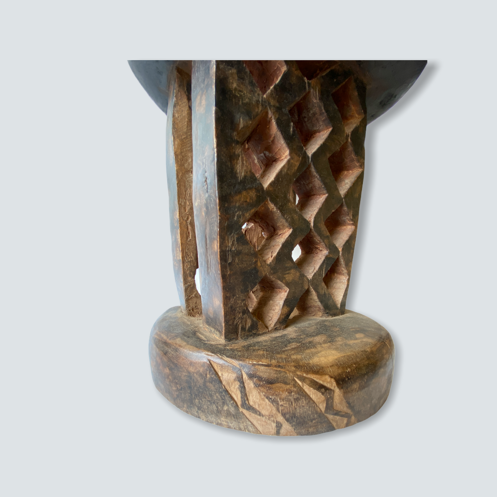 Vintage Tonga Stool - Zimbabwe XL (05)