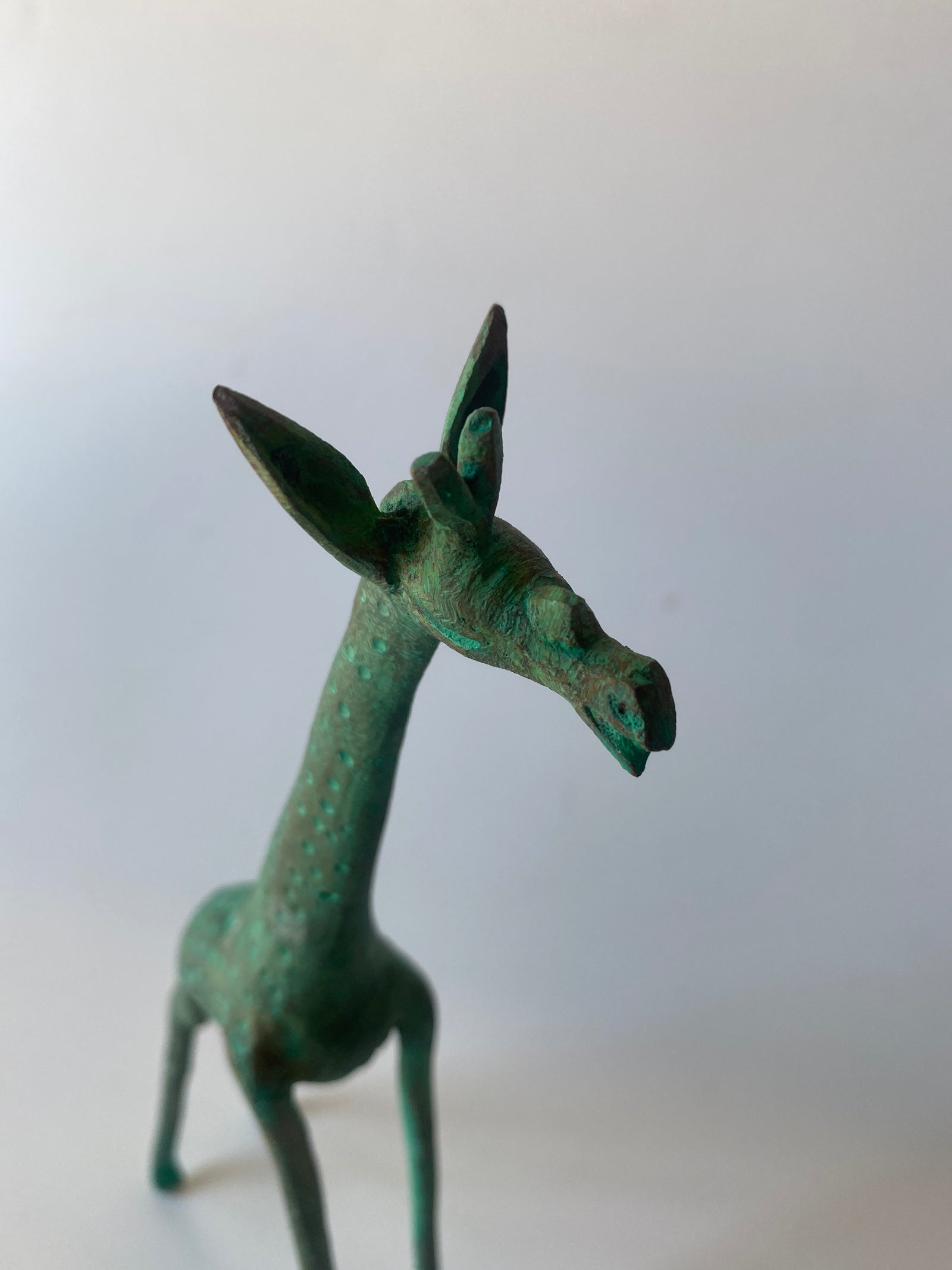 Tuareg Brass animals - Giraffe (04)
