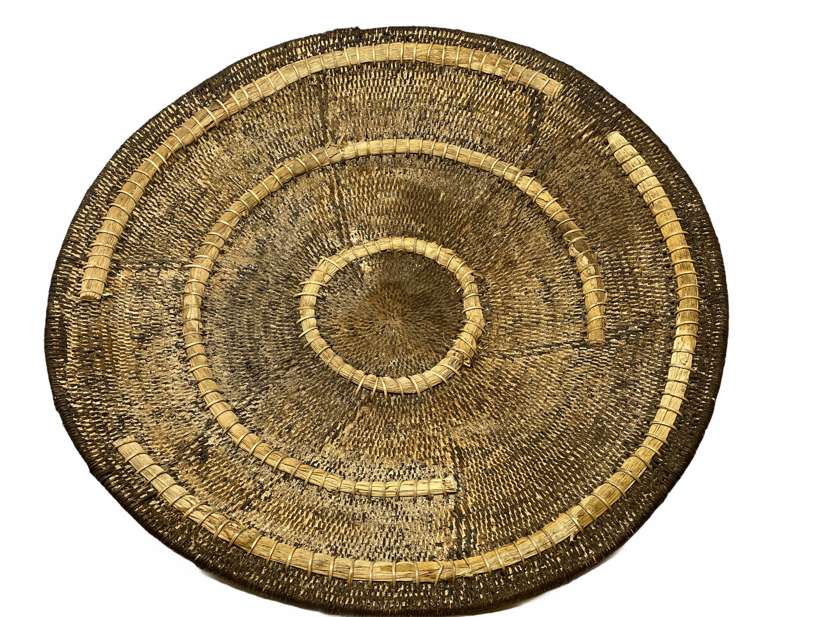 Vintage Makenge Basket - Zambia