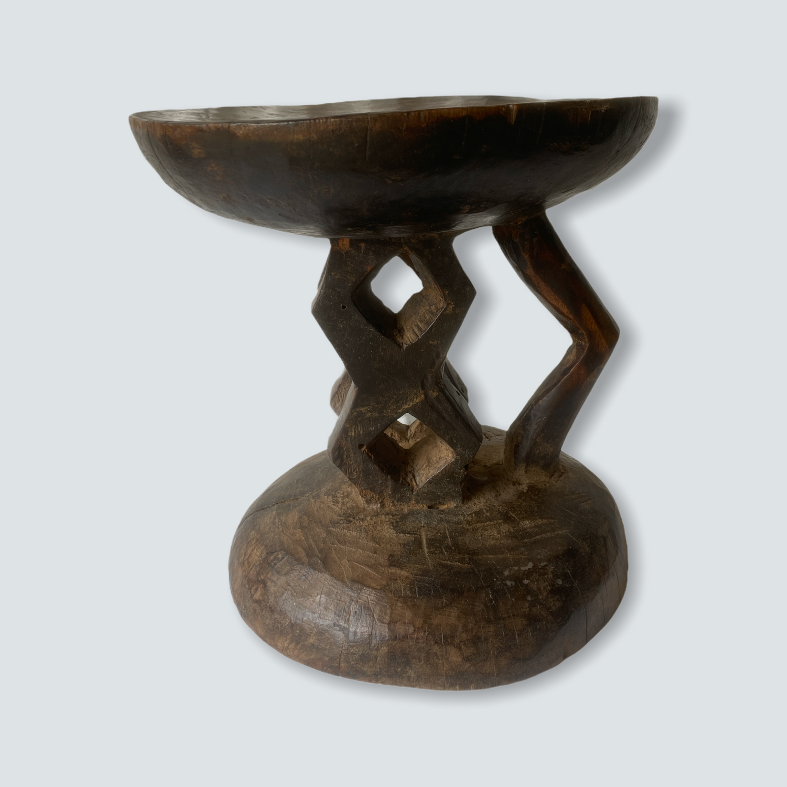 Vintage Tonga Stool - Zimbabwe XL (01)