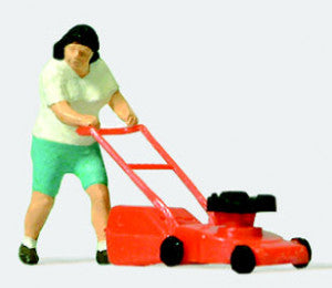 Mowing the Lawn Terrarium Figure 28085
