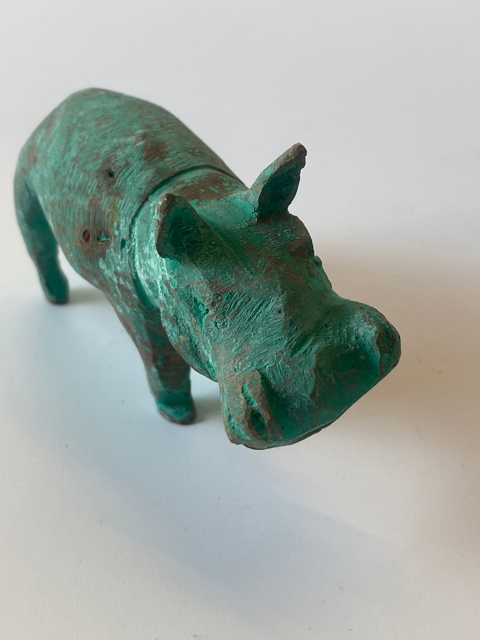 Tuareg Brass animals - Hippo