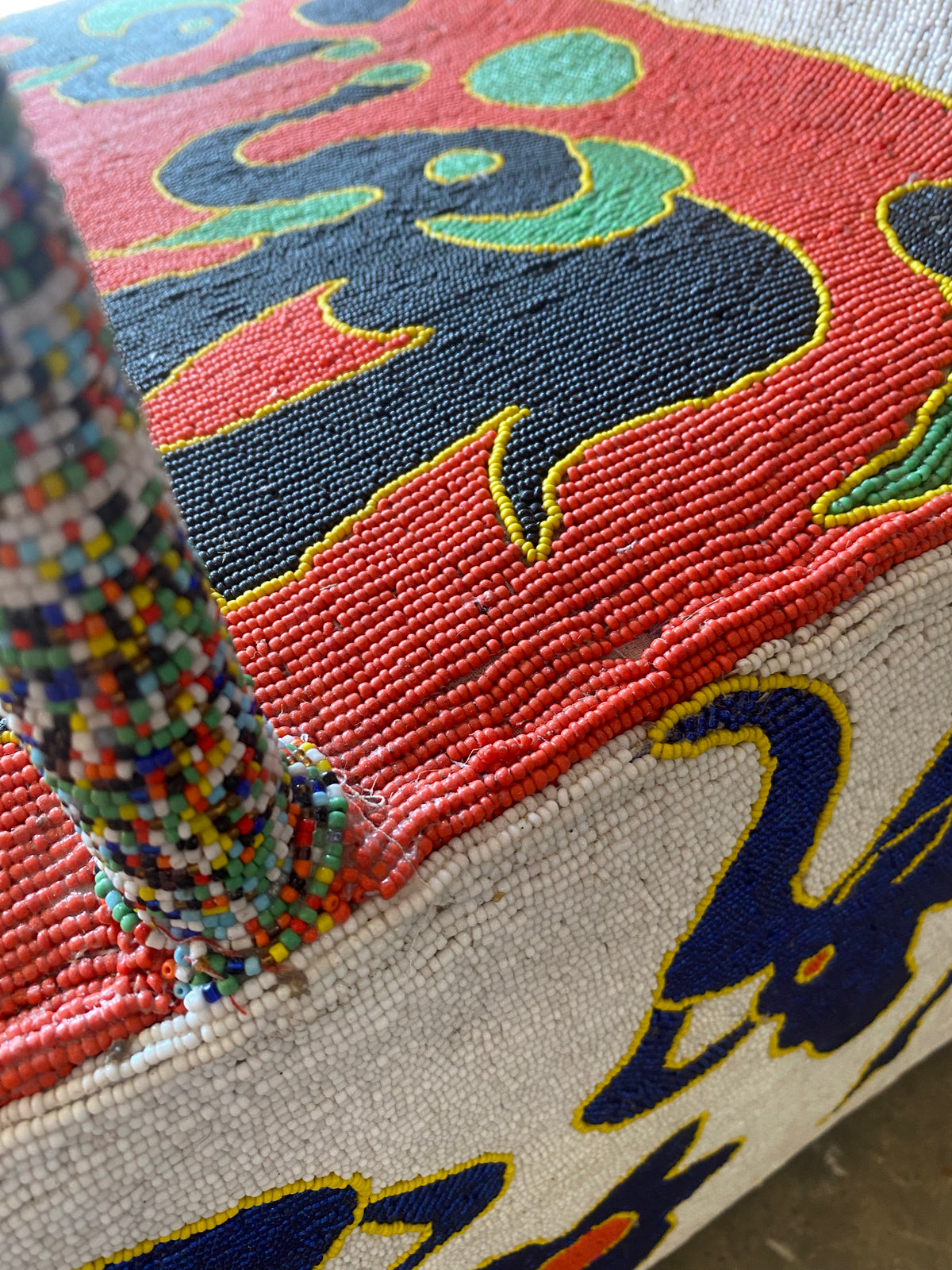 Yoruba Royal Beaded Chair