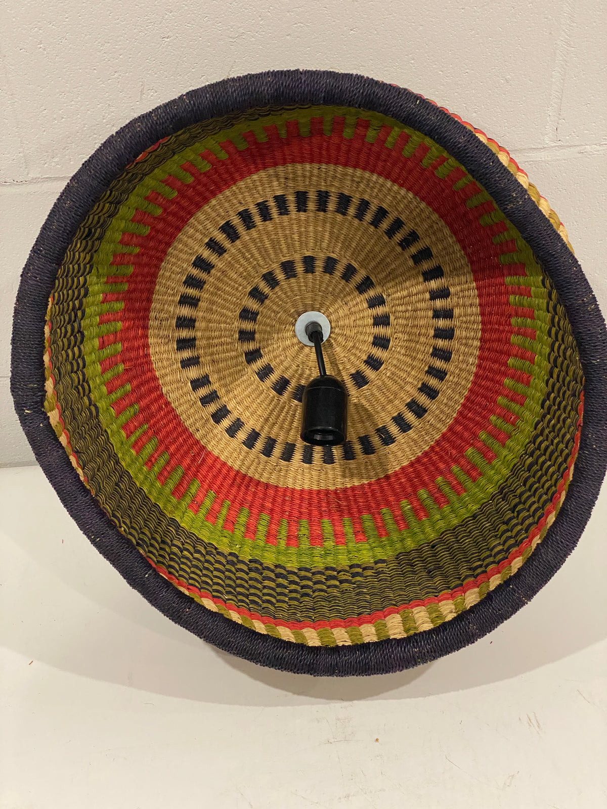 Hand Woven Basket Light - (123.5)