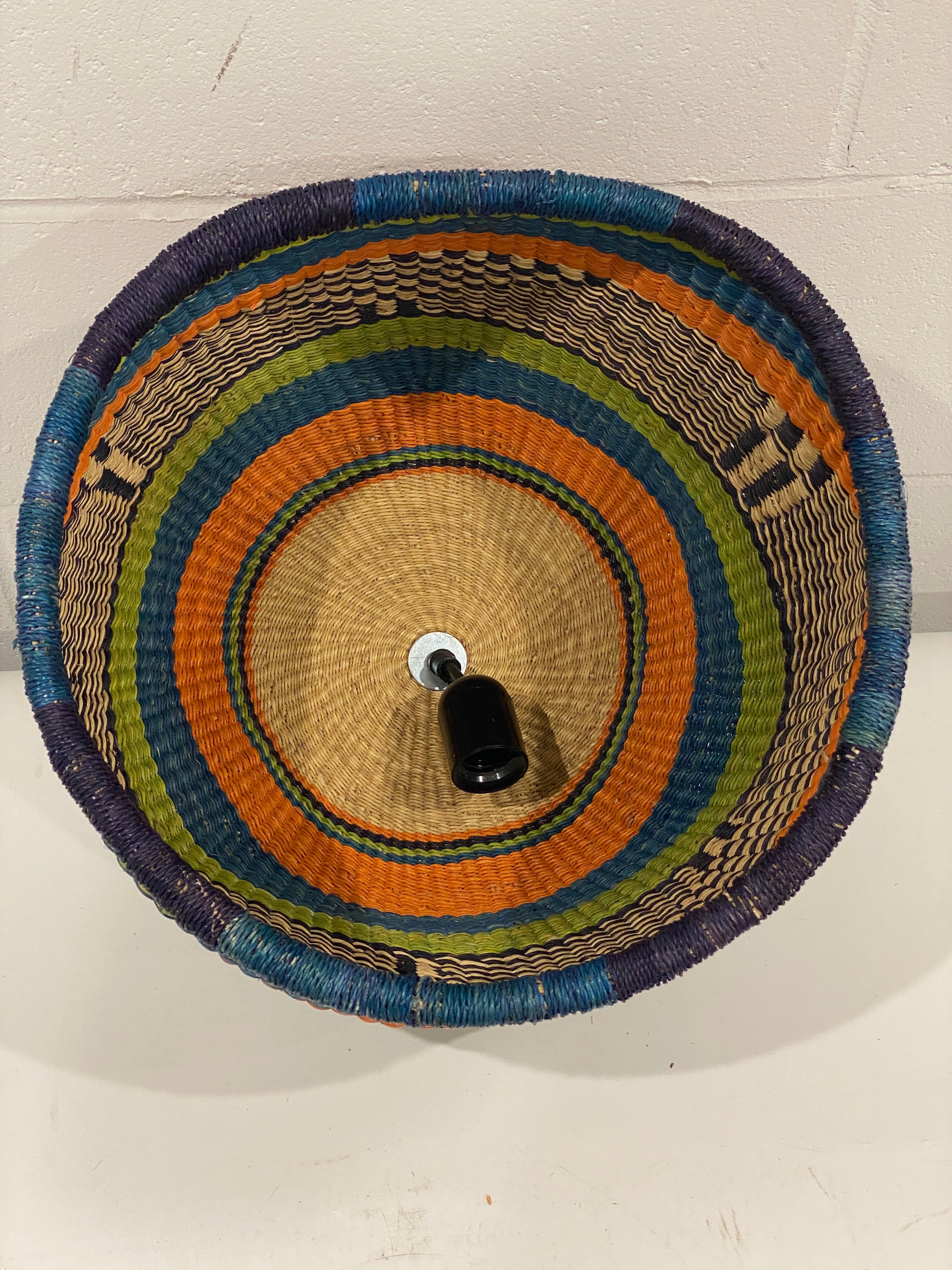 Hand Woven Basket Light - (123.6)