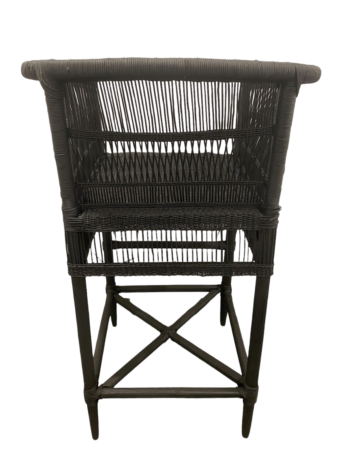 Malawi Bar Stool hand made - Matt Black