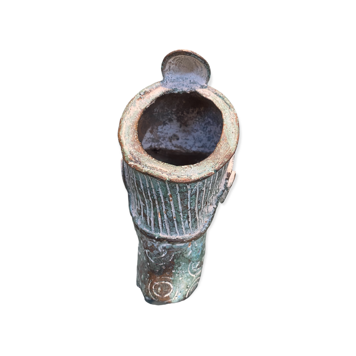 Benin Bronze Head - (55.1)