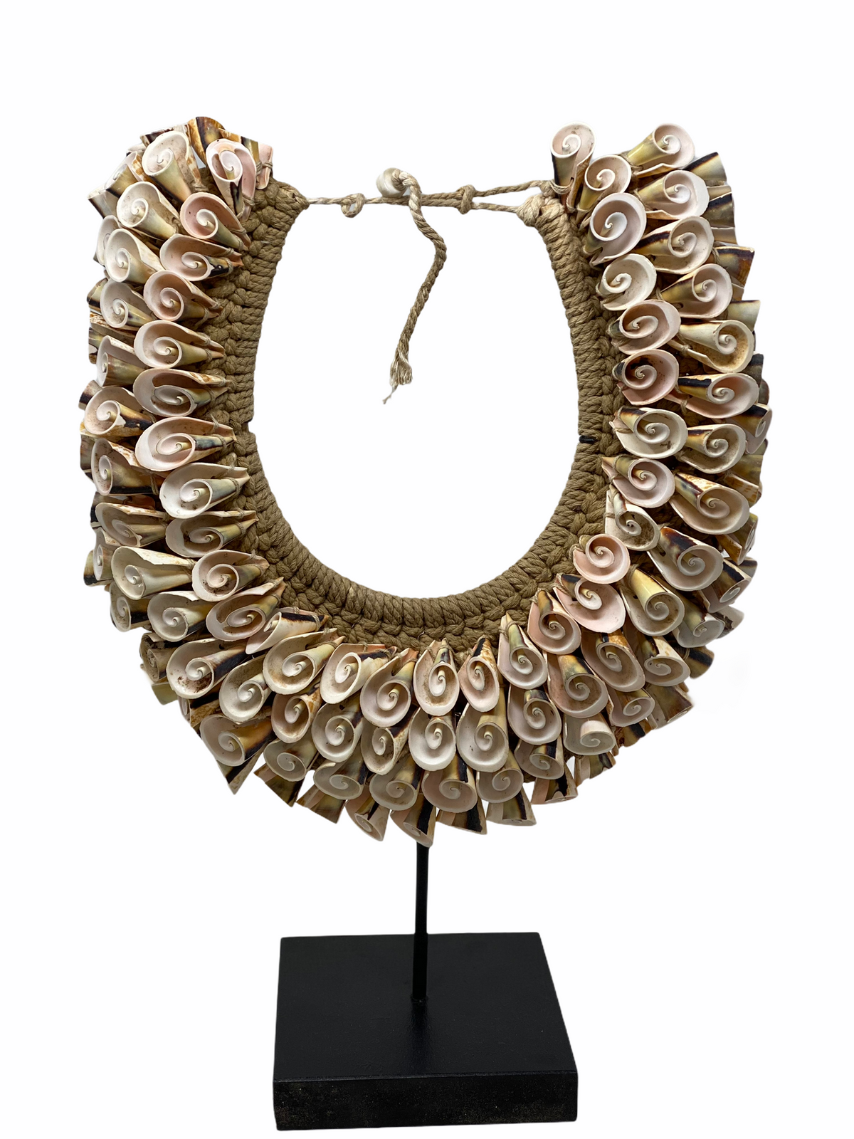 Handmade Curly Shell Necklace