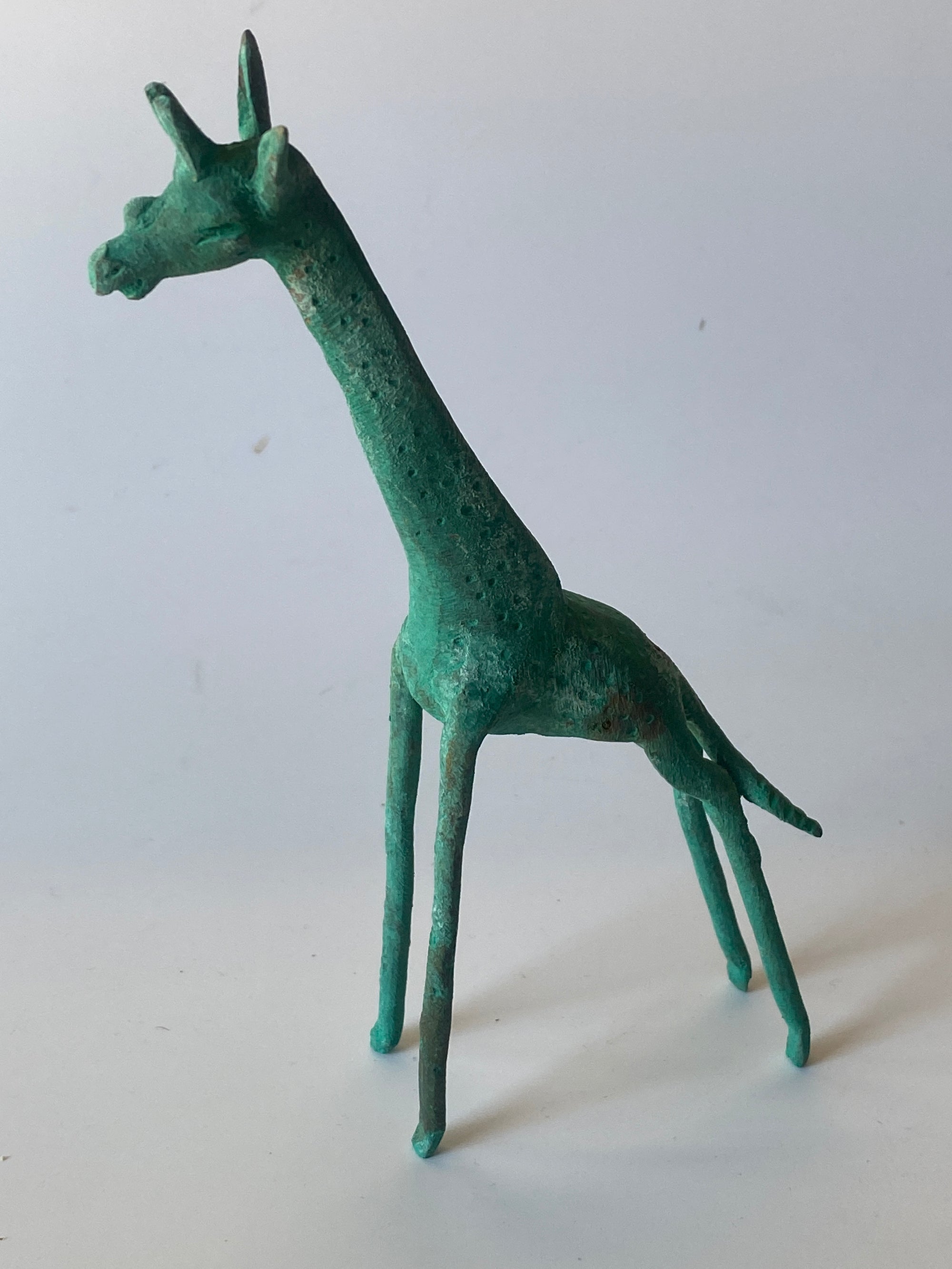 Tuareg Brass animals - Giraffe