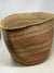 Iringa Basket - Brown Striped Pattern- XL
