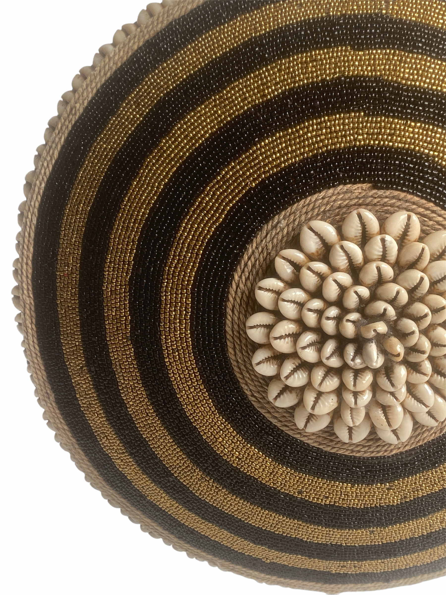 Cameroon Shield - 32cm black & gold
