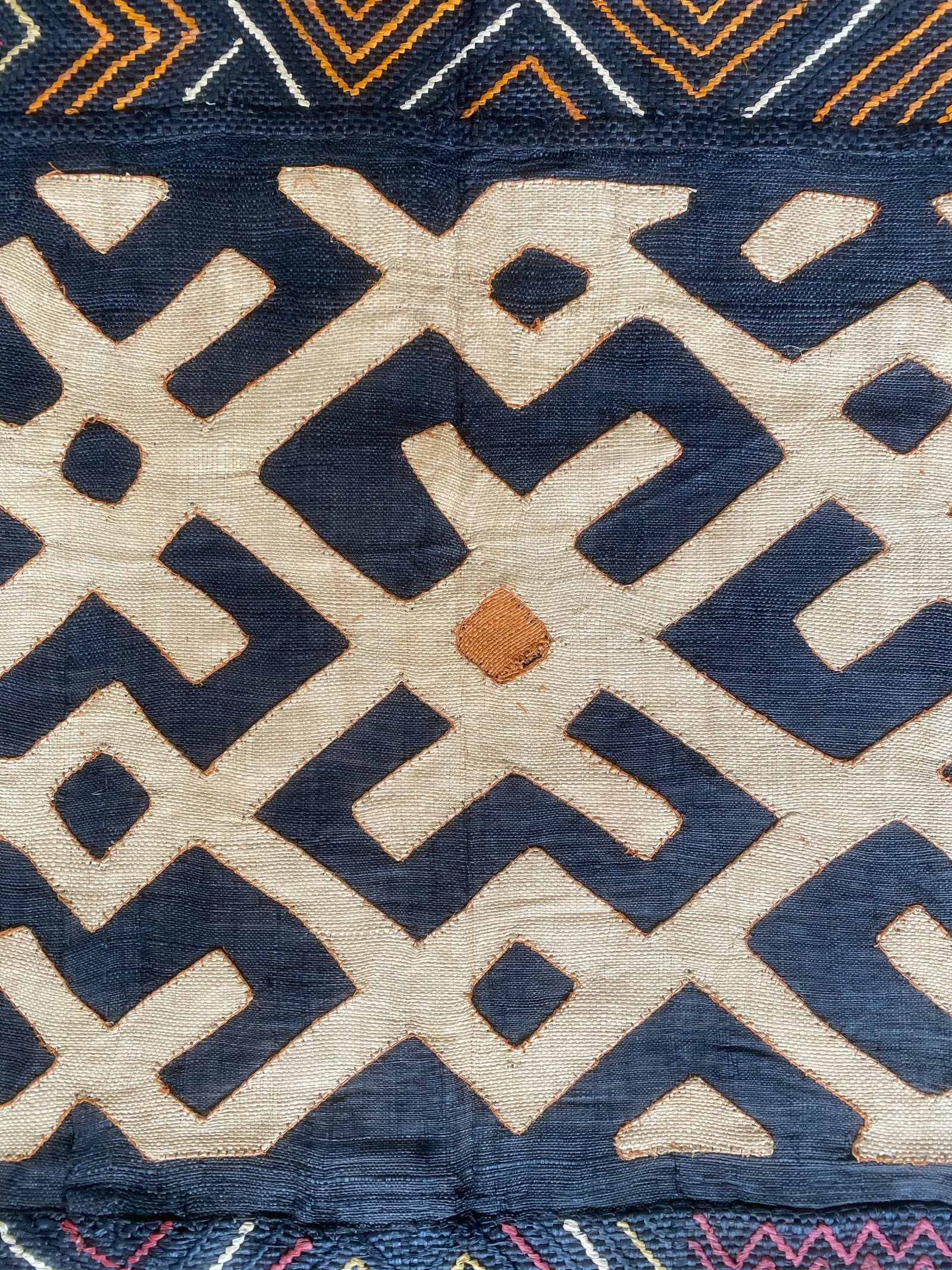 Kuba cloth old - Congo (03)
