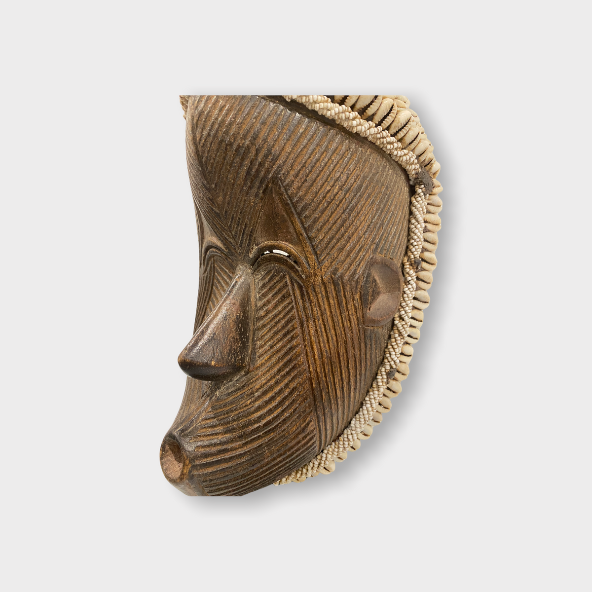 Songye Mask - Cowrie shell