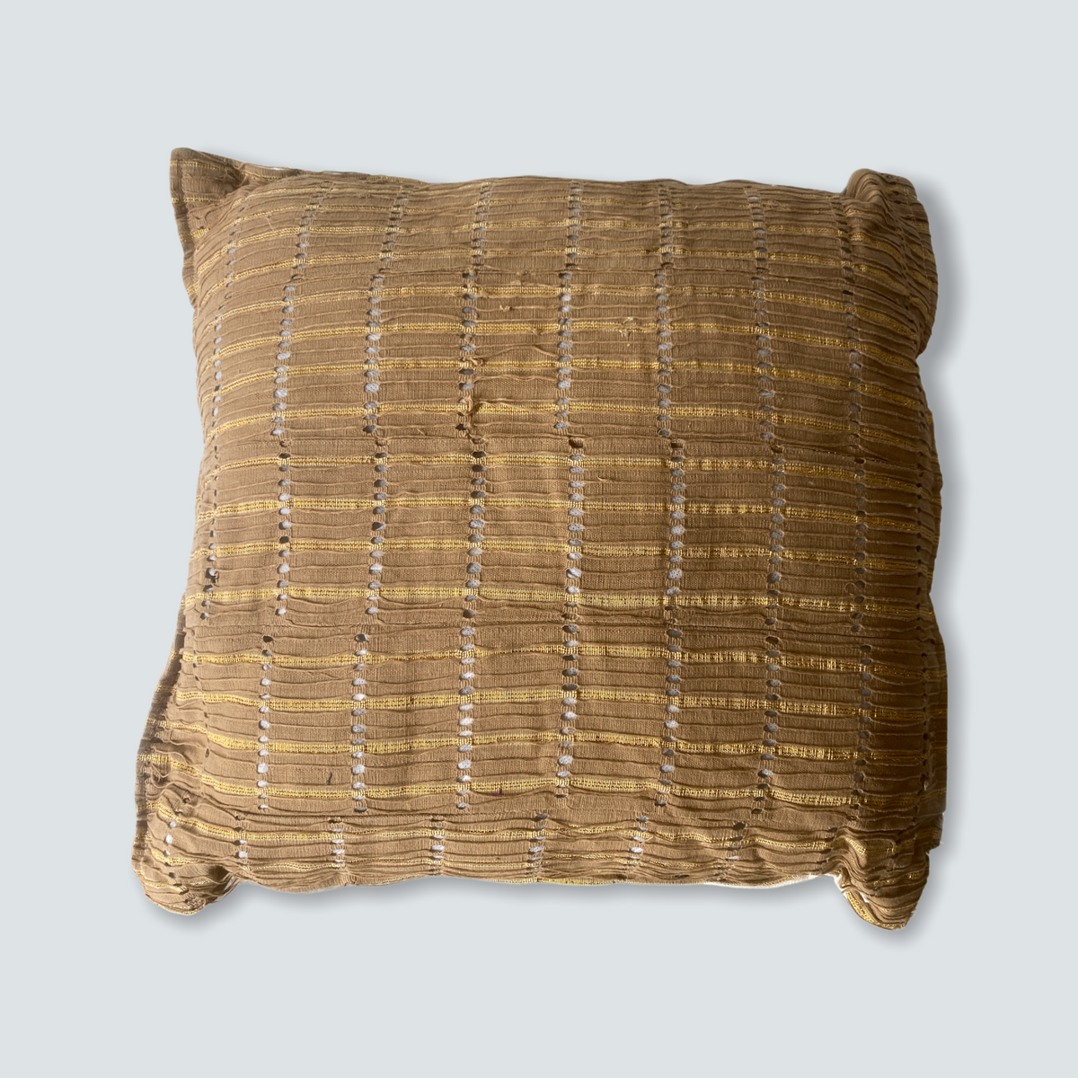 Aso Oke cloth - Nigerian cushion 50x50
