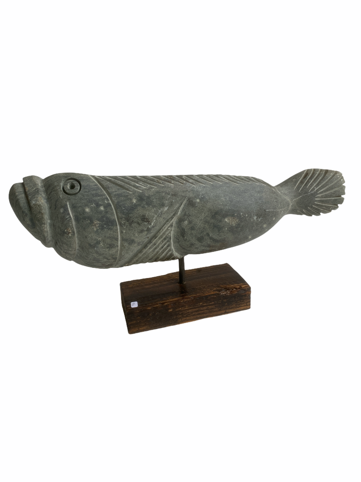 Stone Fish Sculpture - Zimbabwe (06)
