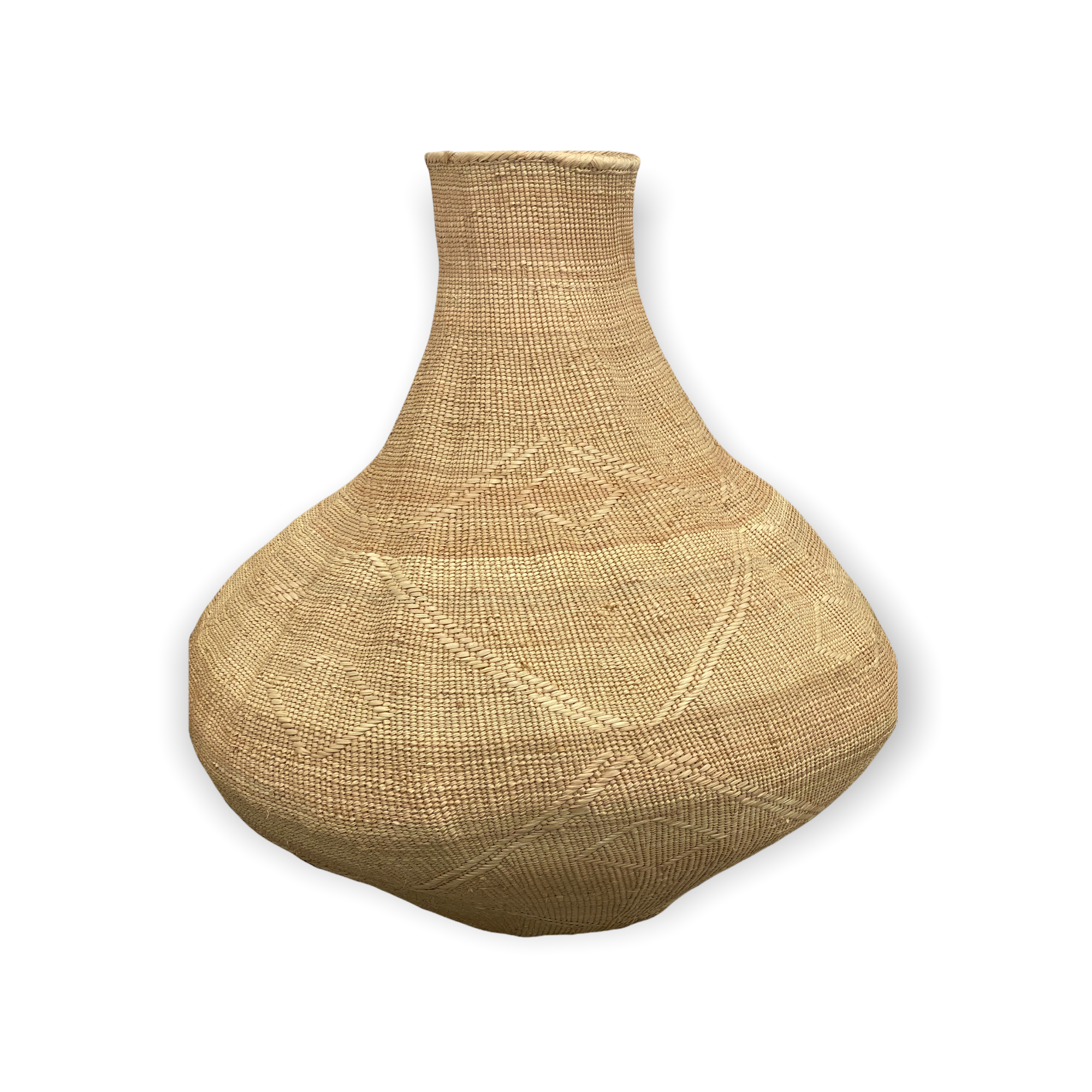 Garlic Gourd woven basket - Zimbabwe