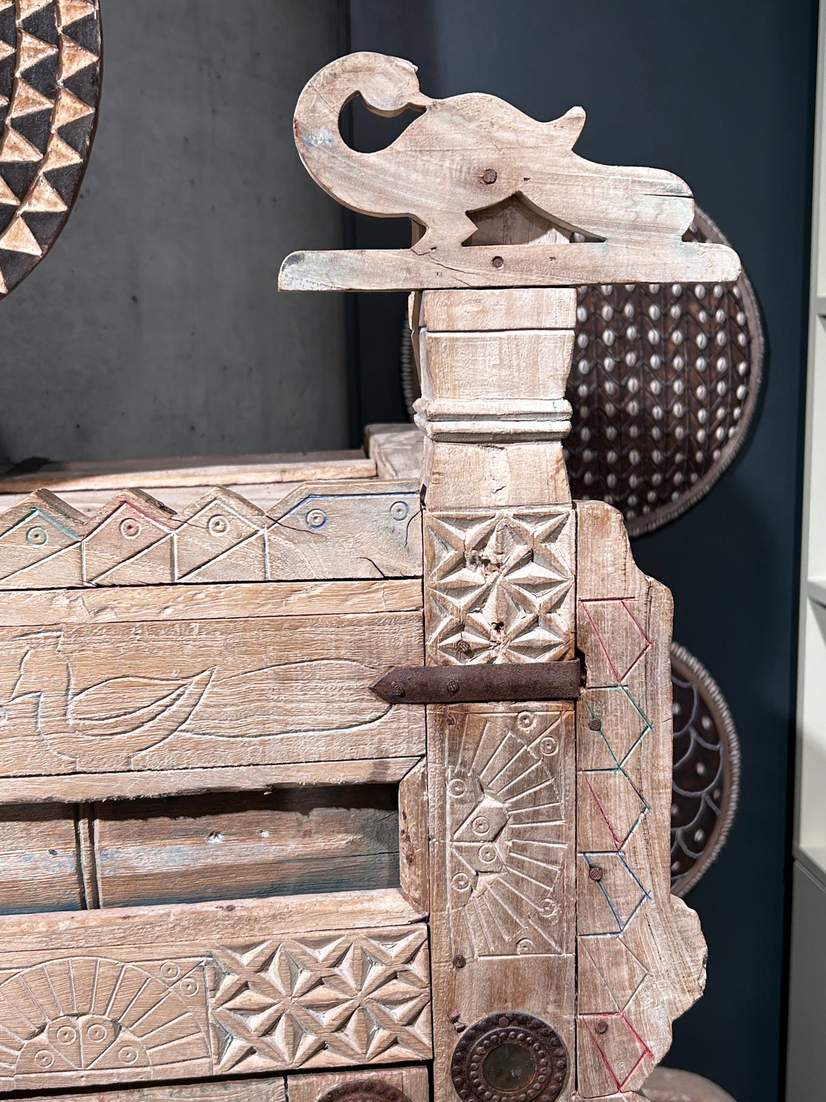 19th Century vintage Dowry Chest