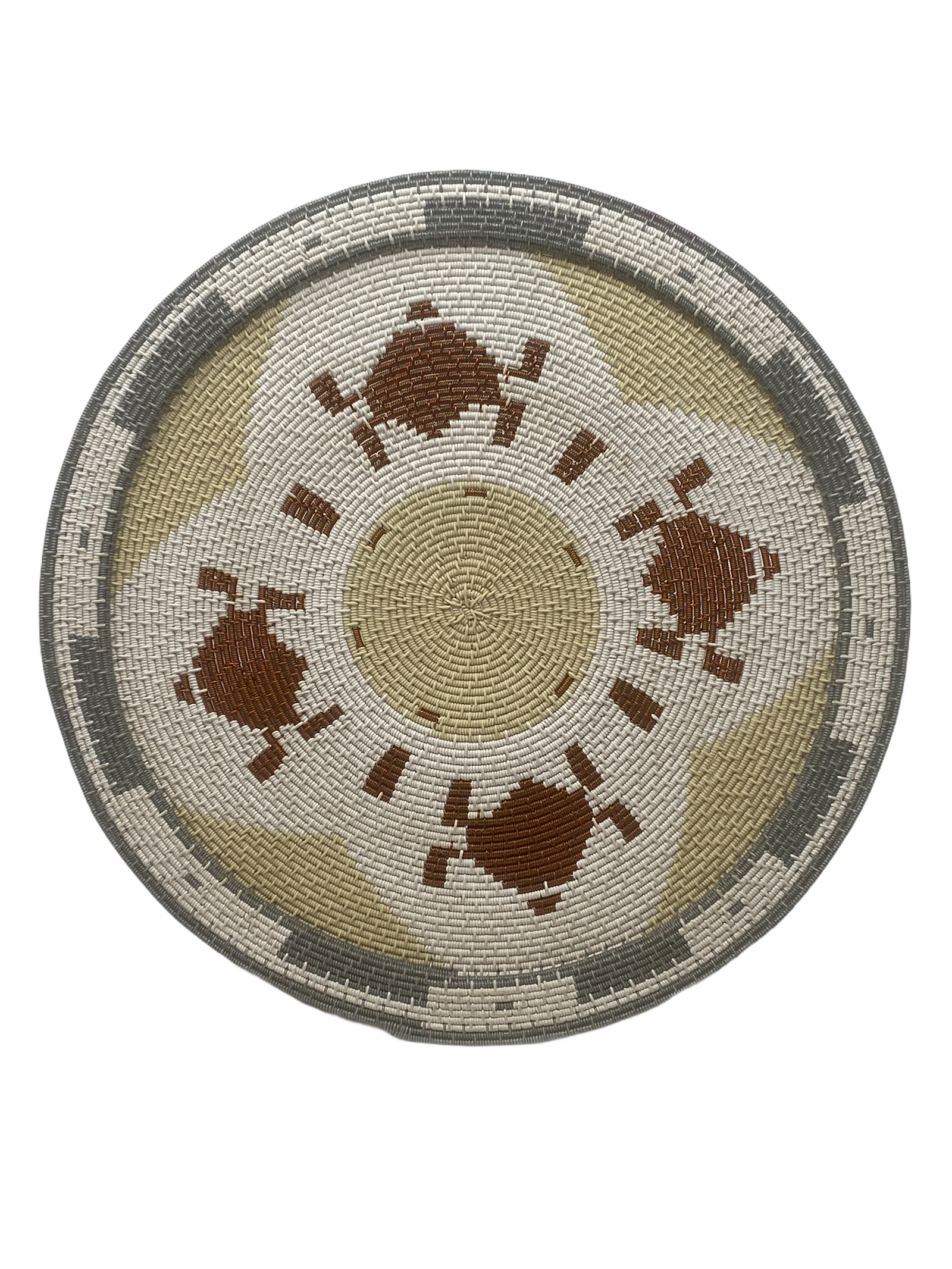 Zulu Telephone Wire Plates 32cm