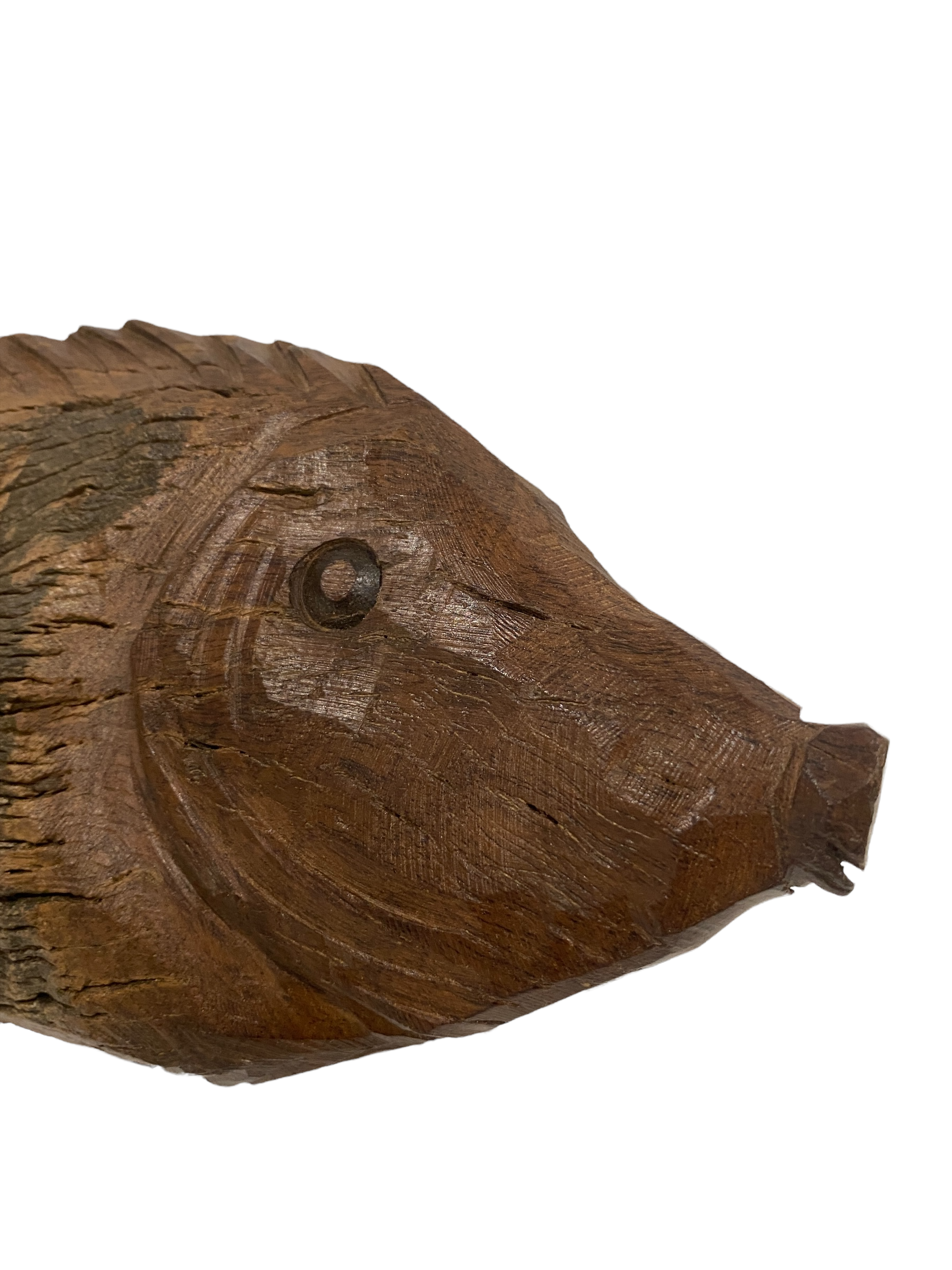 Driftwood Hand Carved Fish - M (1201)