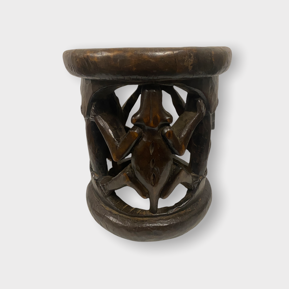 Baule stool - Hand carved - Ivory Coast (85.3)