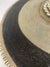 Cameroon Beaded Shield - L - 50cm Silver/black