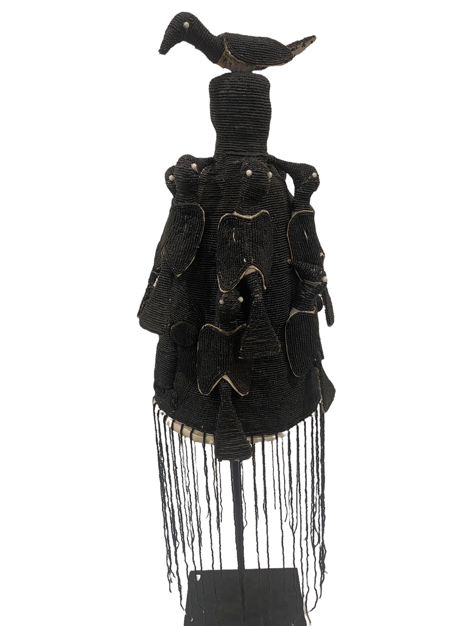 Yoruba Royal Crown - (23.3) Black