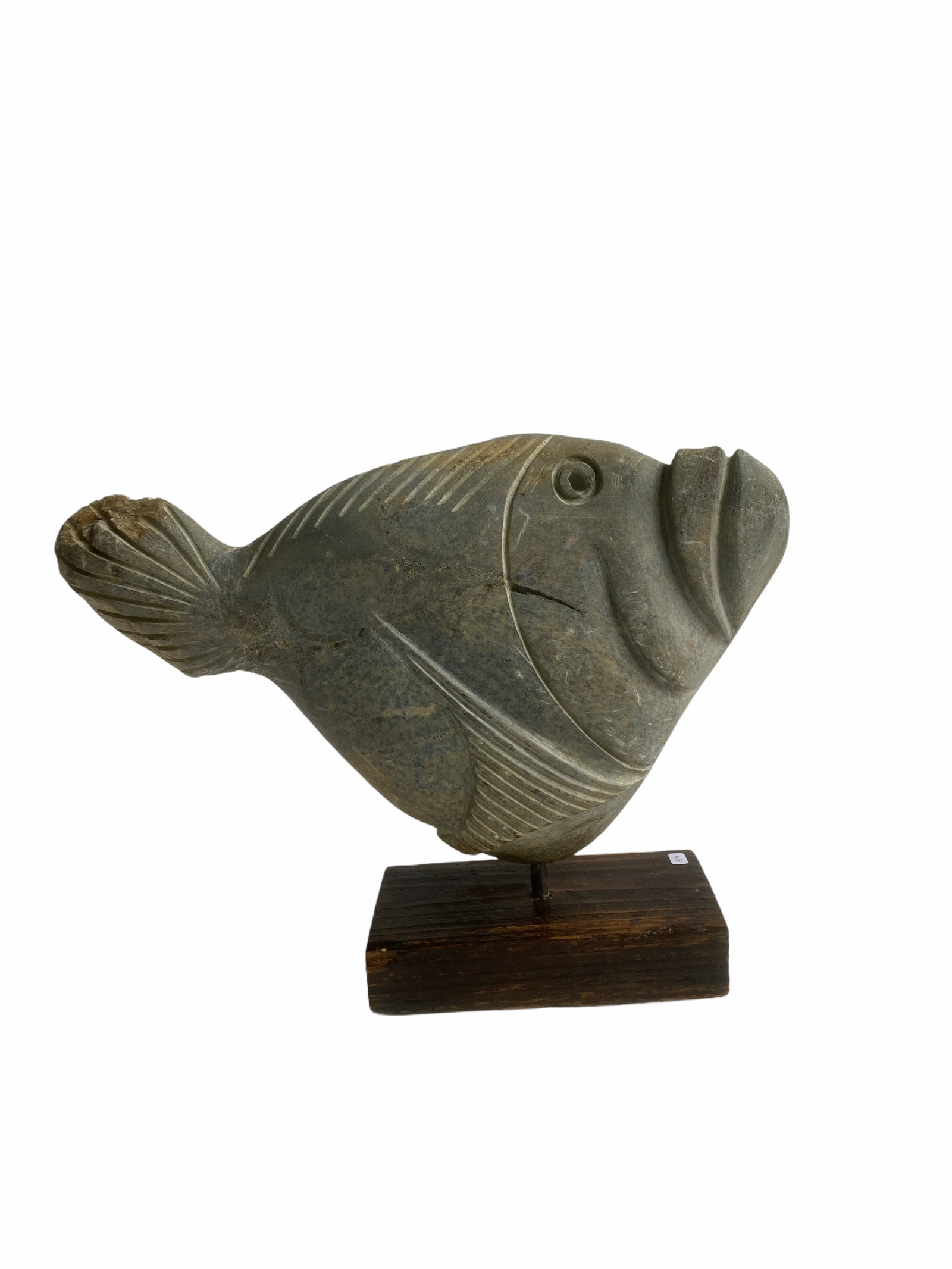 Stone Fish Sculpture - Zimbabwe (07)