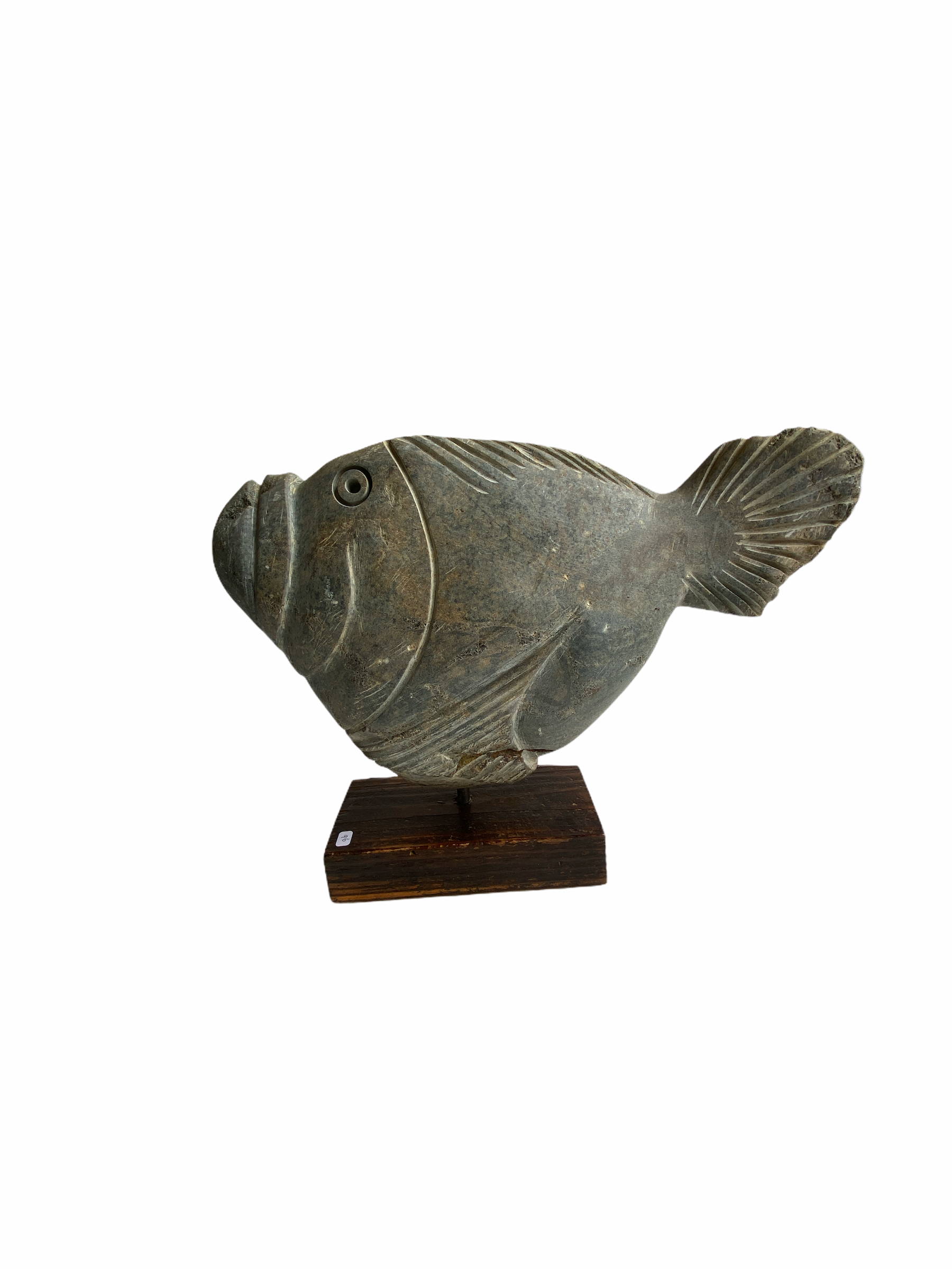 Stone Fish Sculpture - Zimbabwe (07)