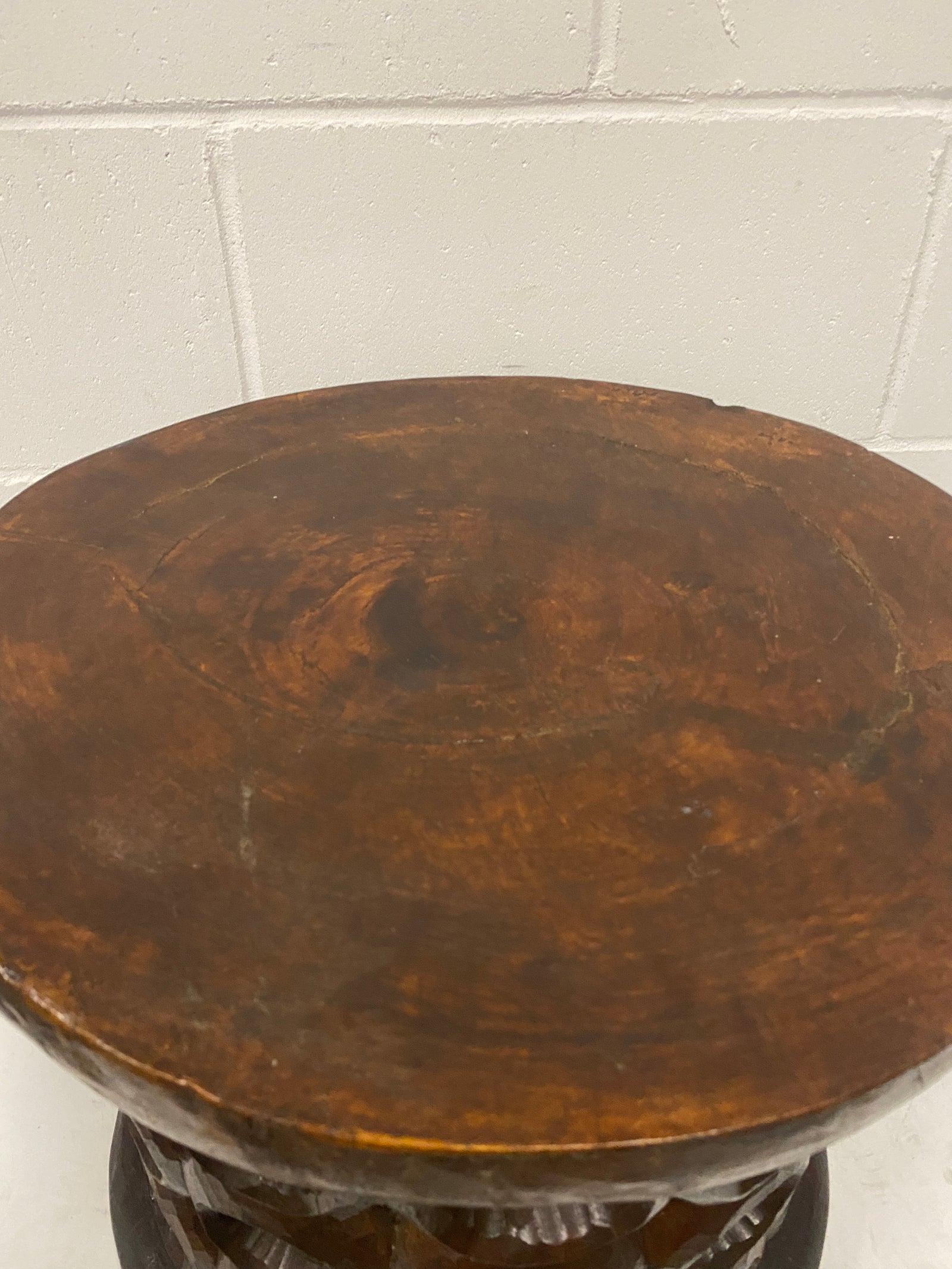 Vintage Bamileke Stool - (87.2)