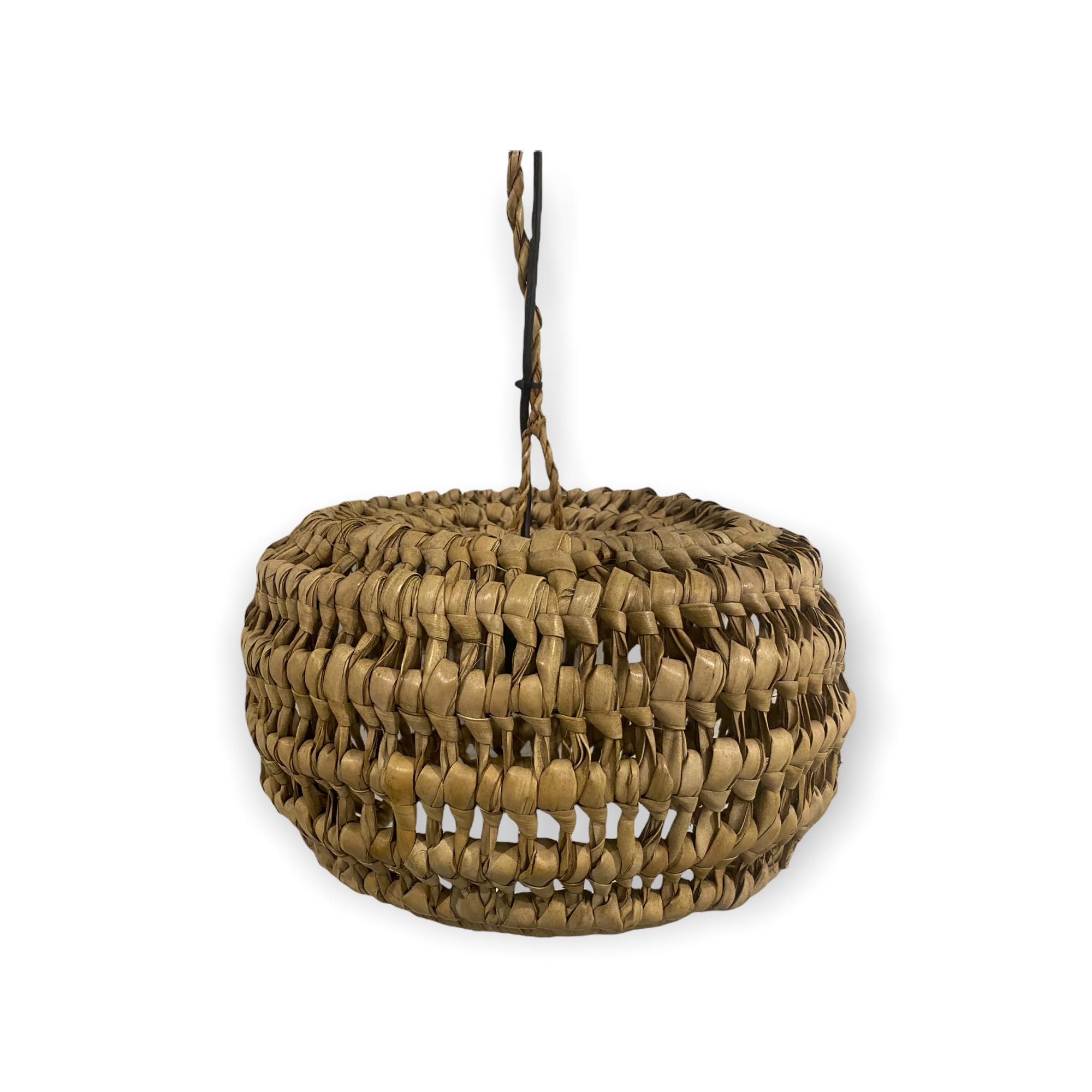 Palm leaf lamp shade- Mozambique handmade (S)