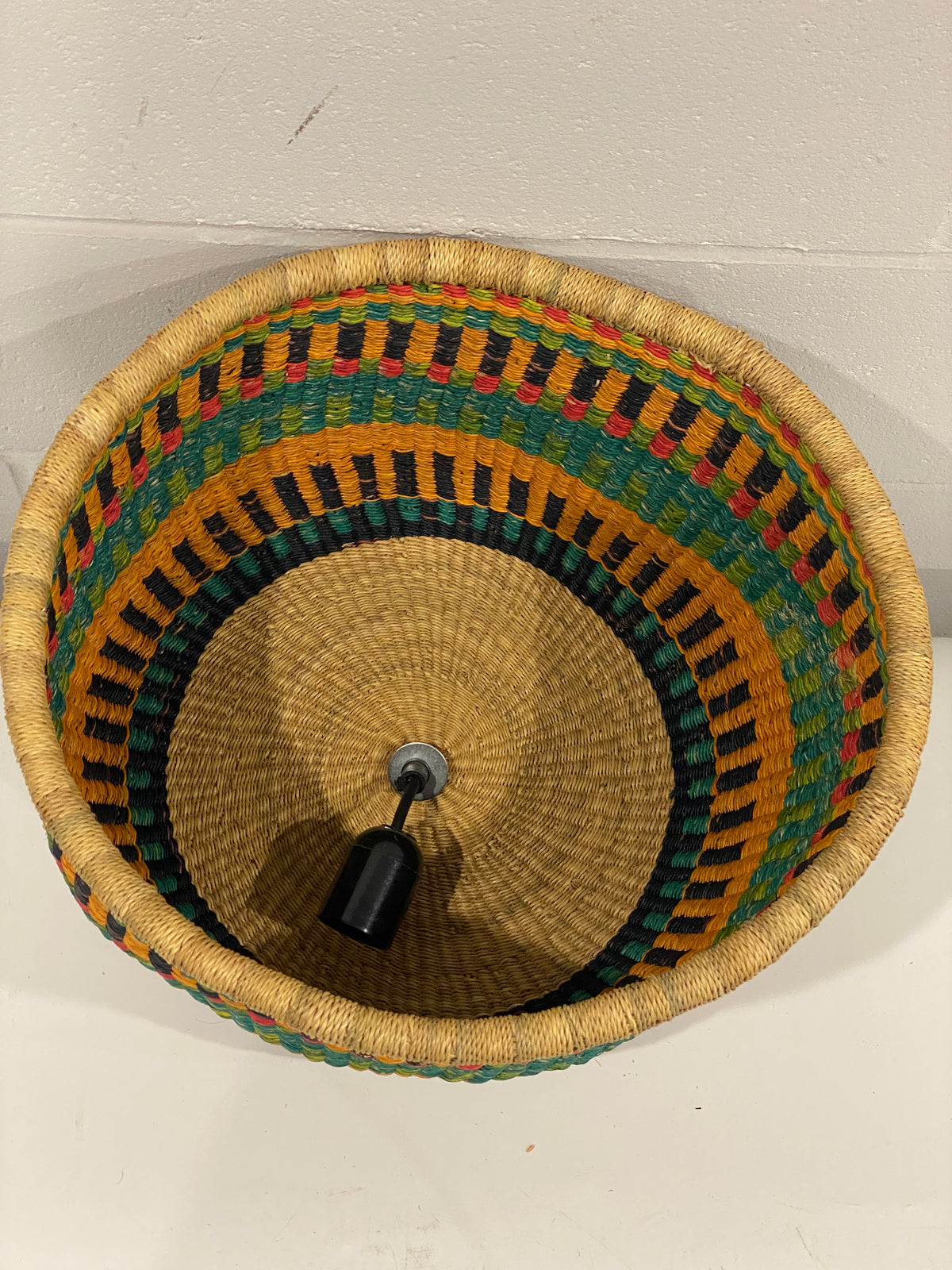 Hand Woven Basket Light - (123.7)