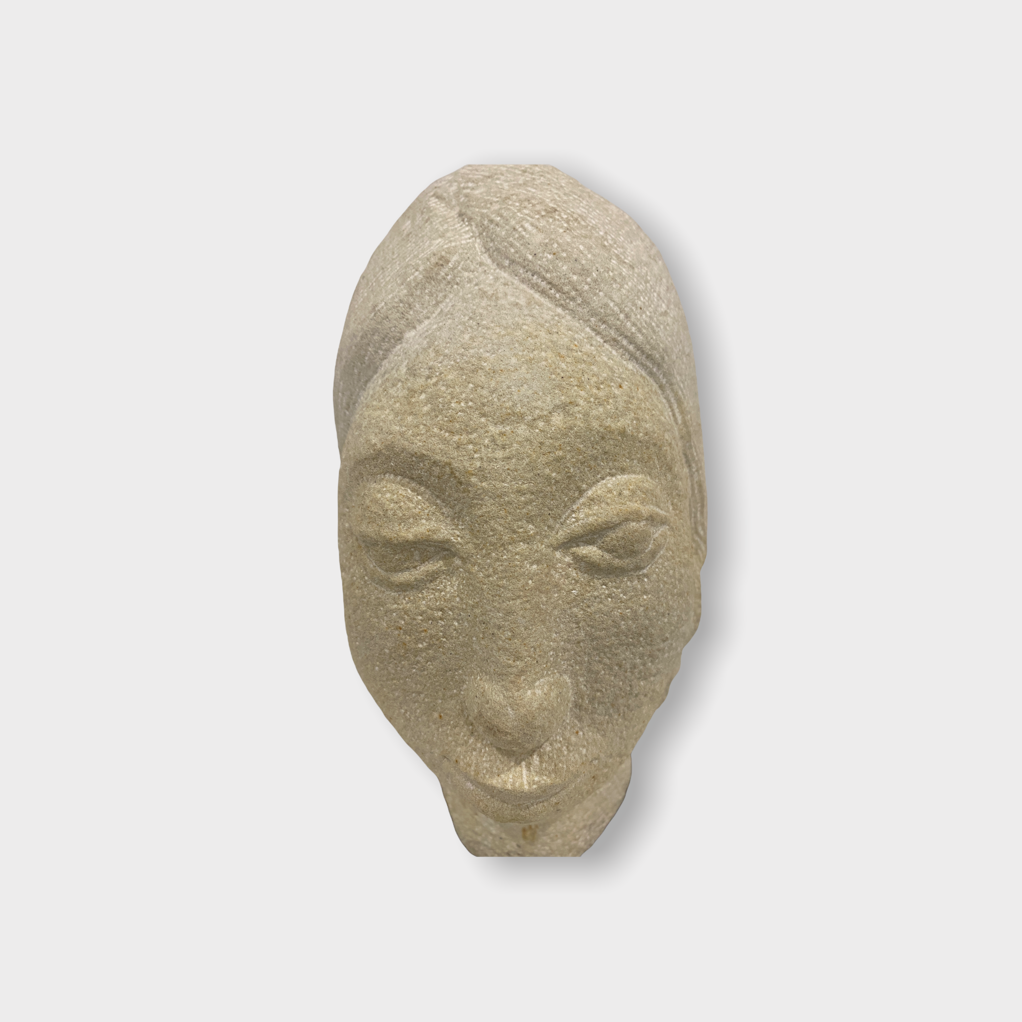 Stone head sculpture by Rizimu Chiwawa Zimbabwe (3106)