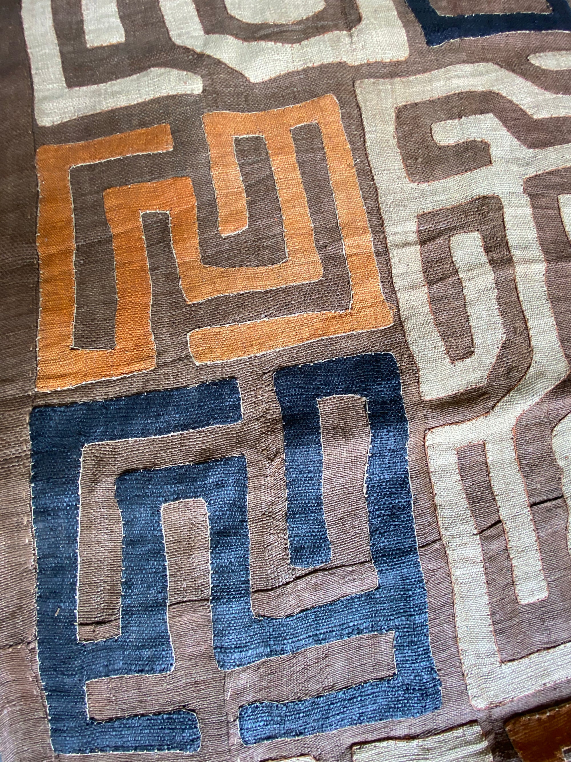 Vintage Kuba cloth old - Congo (02)
