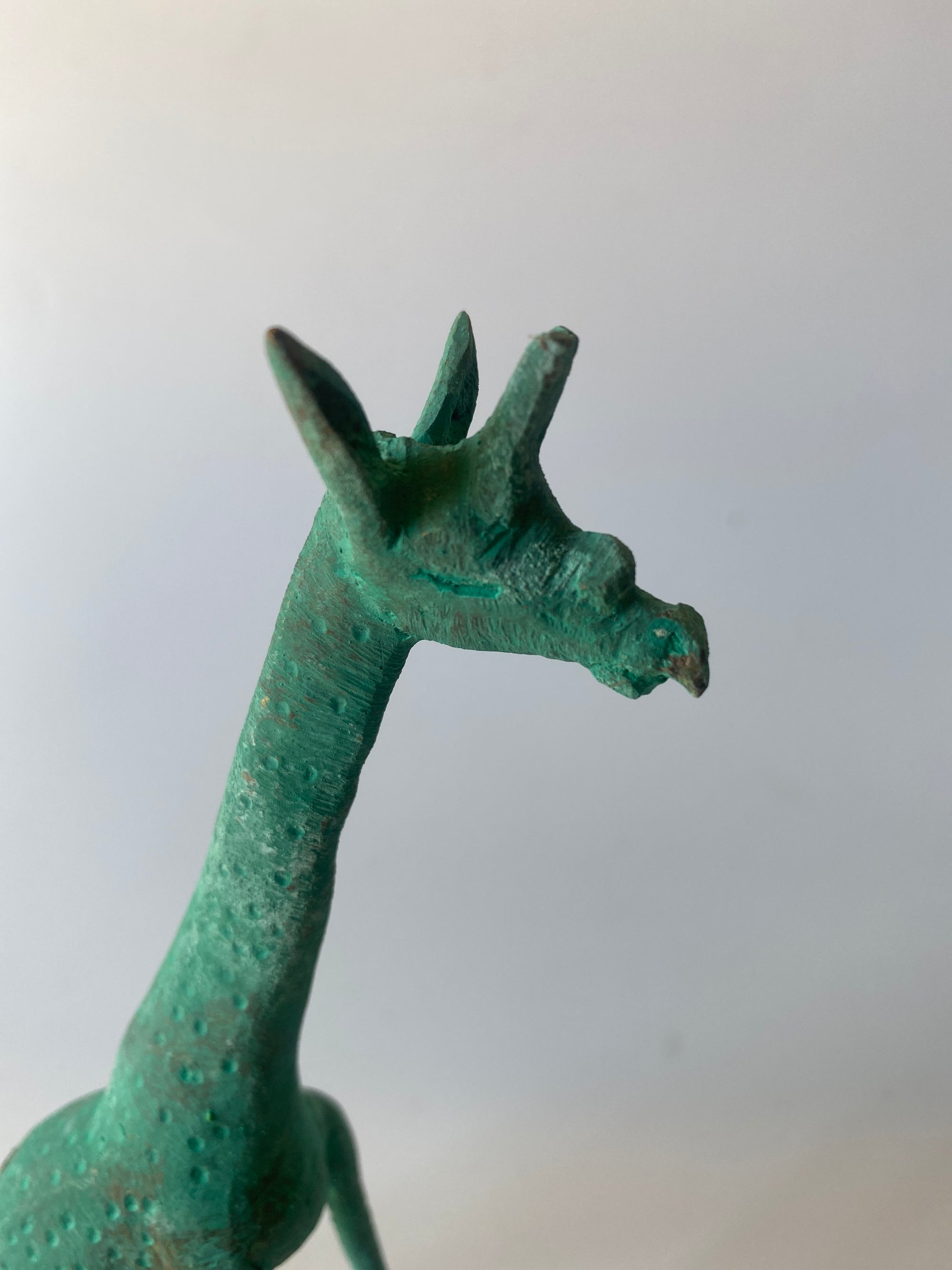 Tuareg Brass animals - Giraffe