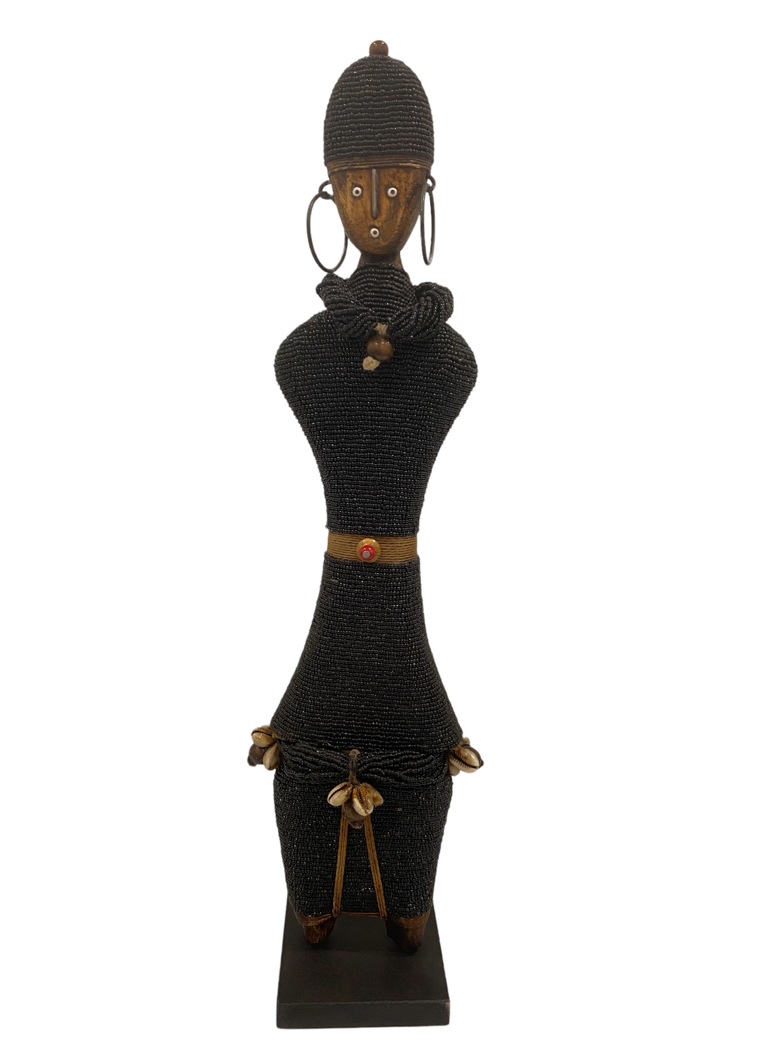 Namji Doll - Black beaded (1512)