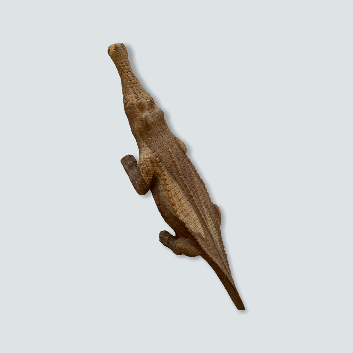 Zimbabwe Crocodile sculpture