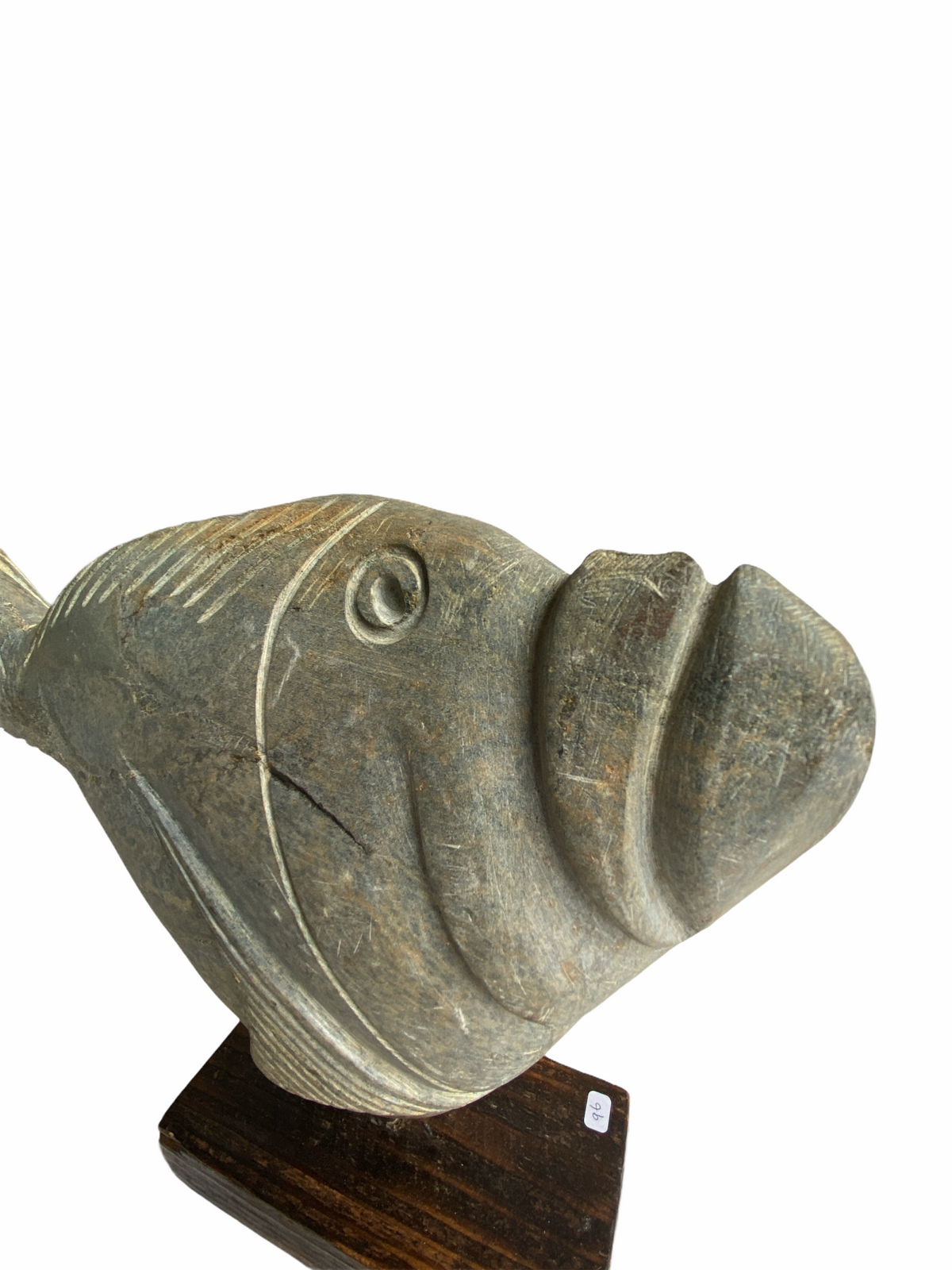 Stone Fish Sculpture - Zimbabwe (07)