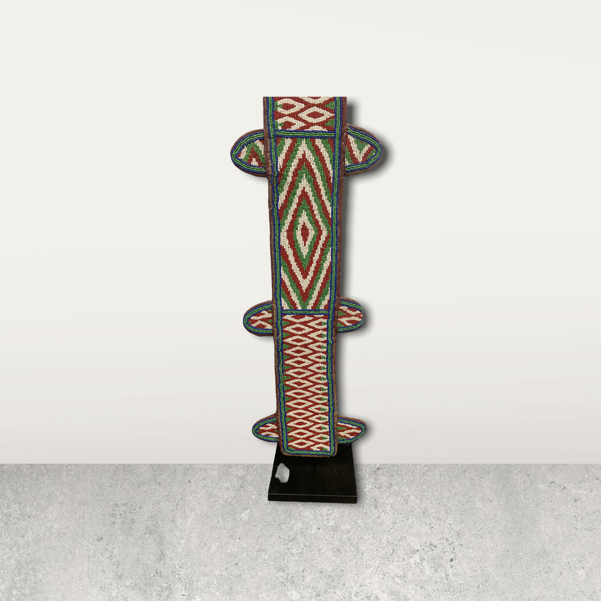 Yoruba Beaded Sash - Nigeria (01)