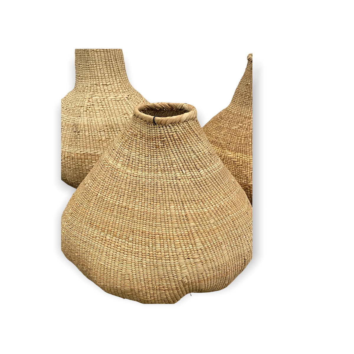 Garlic Gourd woven basket - Zimbabwe
