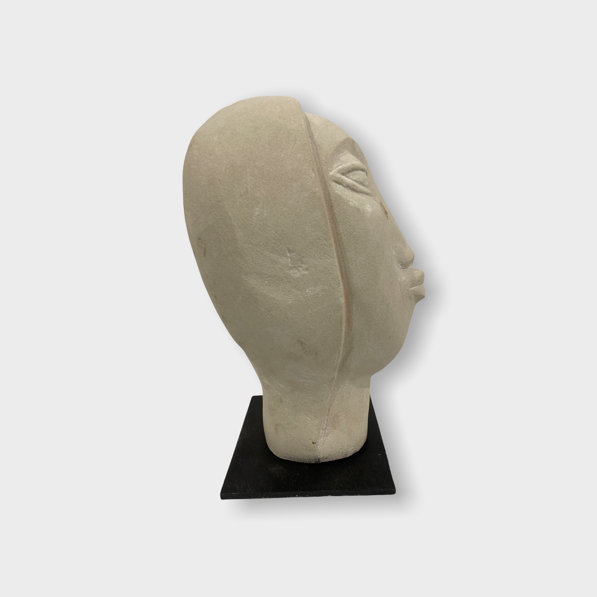 Stone head sculpture by Rizimu Chiwawa Zimbabwe (3104)